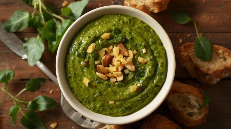 Receita PANC: Pesto de Beldroega