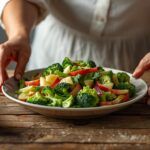 Salada de Brócolis e Maçã