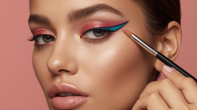 Técnica: Sombras viram delineadores