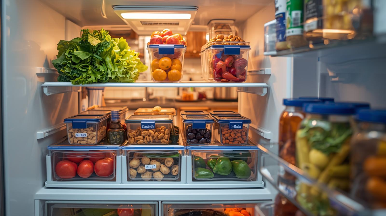 Organizando a geladeira para conservar alimentos por mais tempo
