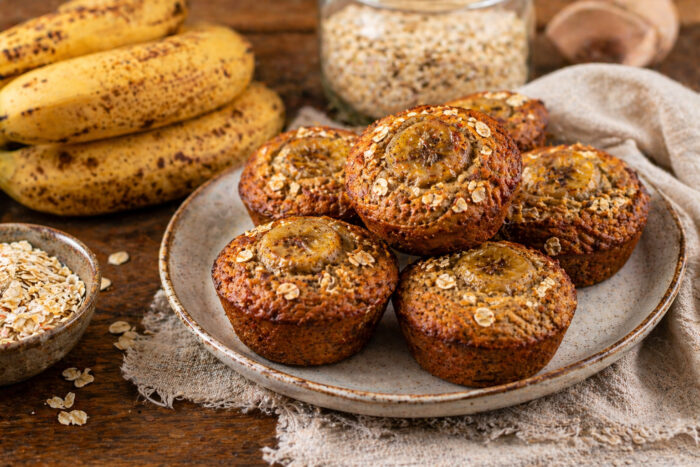 Receita Fit: bolinho de banana