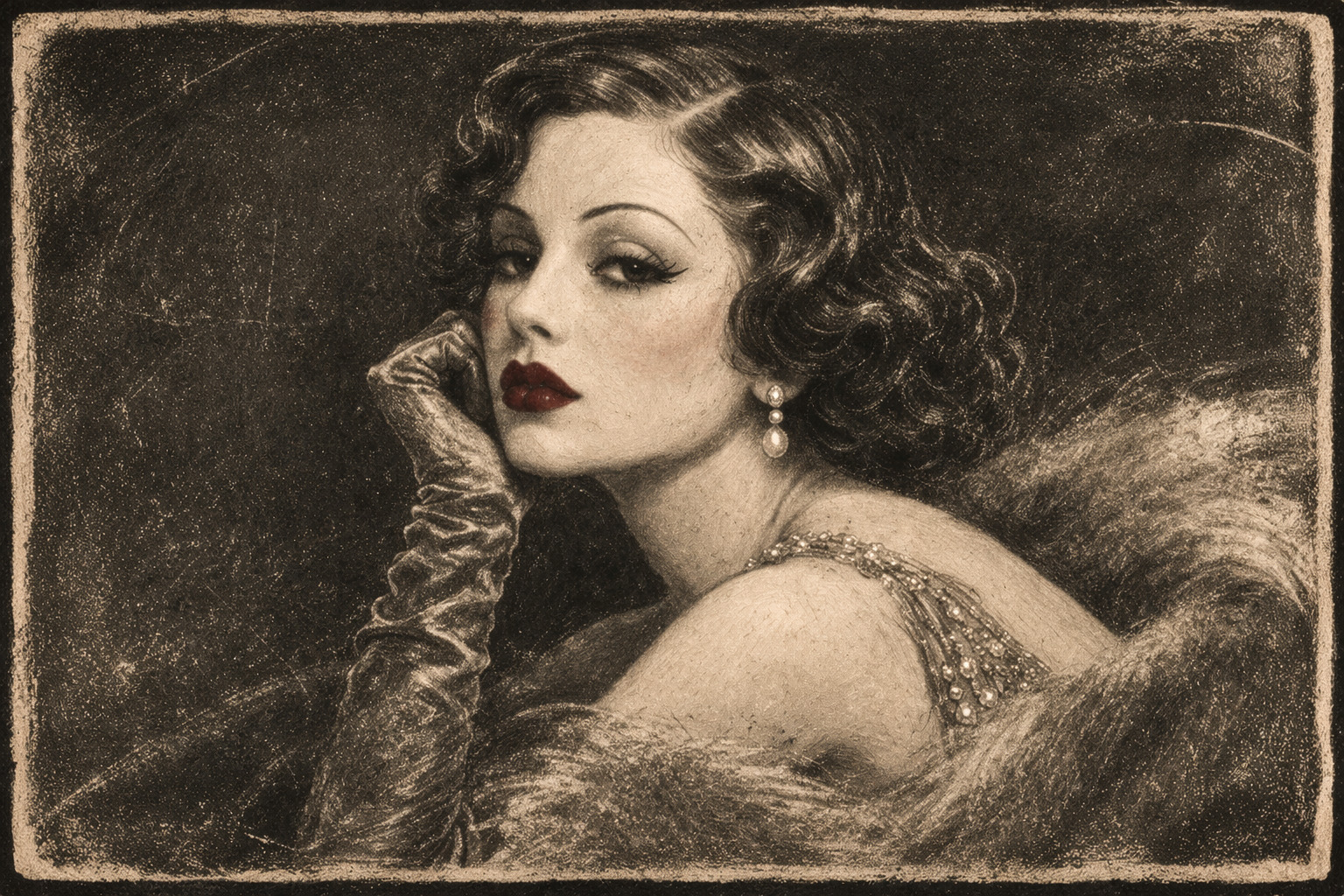 A maquiagem dos anos 1930