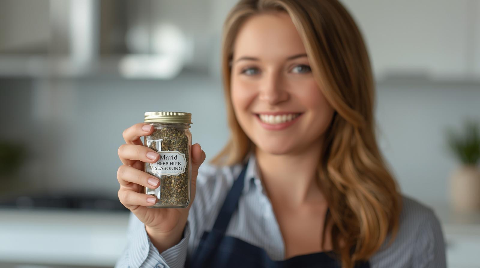 Sal de ervas caseiro