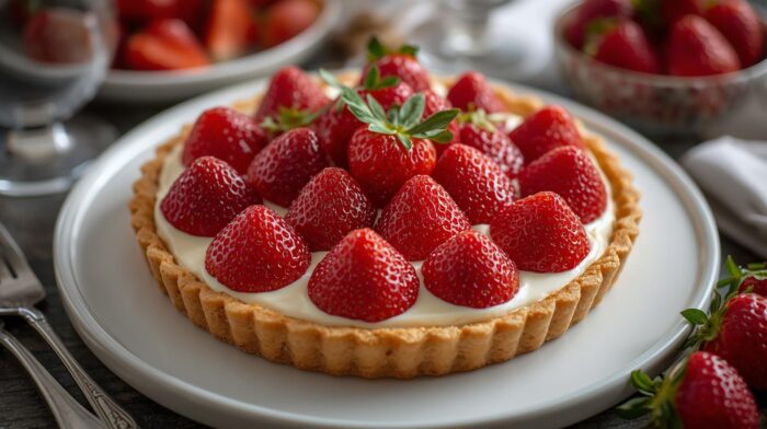 O segredo da confeitaria clássica francesa para uma torta de morango perfeita