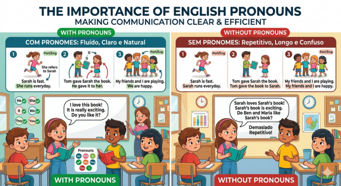 Começando do Zero #4: Pronomes em Inglês — Quem Está Falando na Frase?
