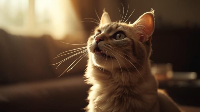 Por que os gatos abrem a boca para cheirar