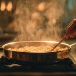 A alquimia de cozinhar com presença e a organização mental através do alimento