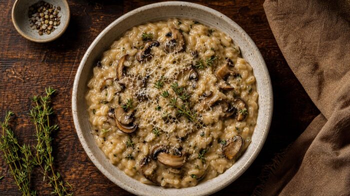 Como fazer o verdadeiro risoto italiano cremoso e sem natas