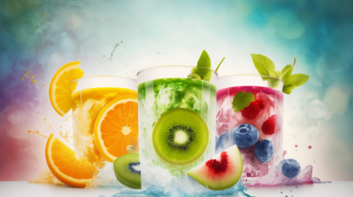Sucos nutritivos para refrescar e hidratar o corpo