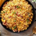 Farofa de banana e bacon crocante para o almoço