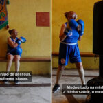 Aos 73 anos, ela encontrou no boxe uma nova vida: “Tenho mais força, mais coragem, mais ânimo”