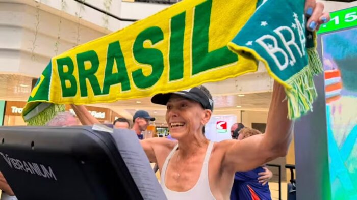 Brasileira de 55 anos bate recorde mundial após correr 866 km em sete dias