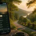Playlist de músicas suaves para viagens de estrada