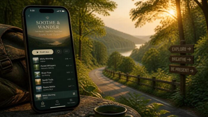 Playlist de músicas suaves para viagens de estrada