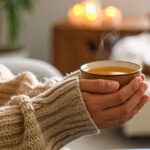 Bebida aromática de erva-doce para trazer paz e aconchego
