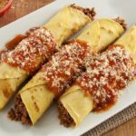 Receita de panqueca de carne moída simples e saborosa para o almoço