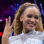 Rebeca Andrade se torna tricampeã mundial no salto sobre a mesa